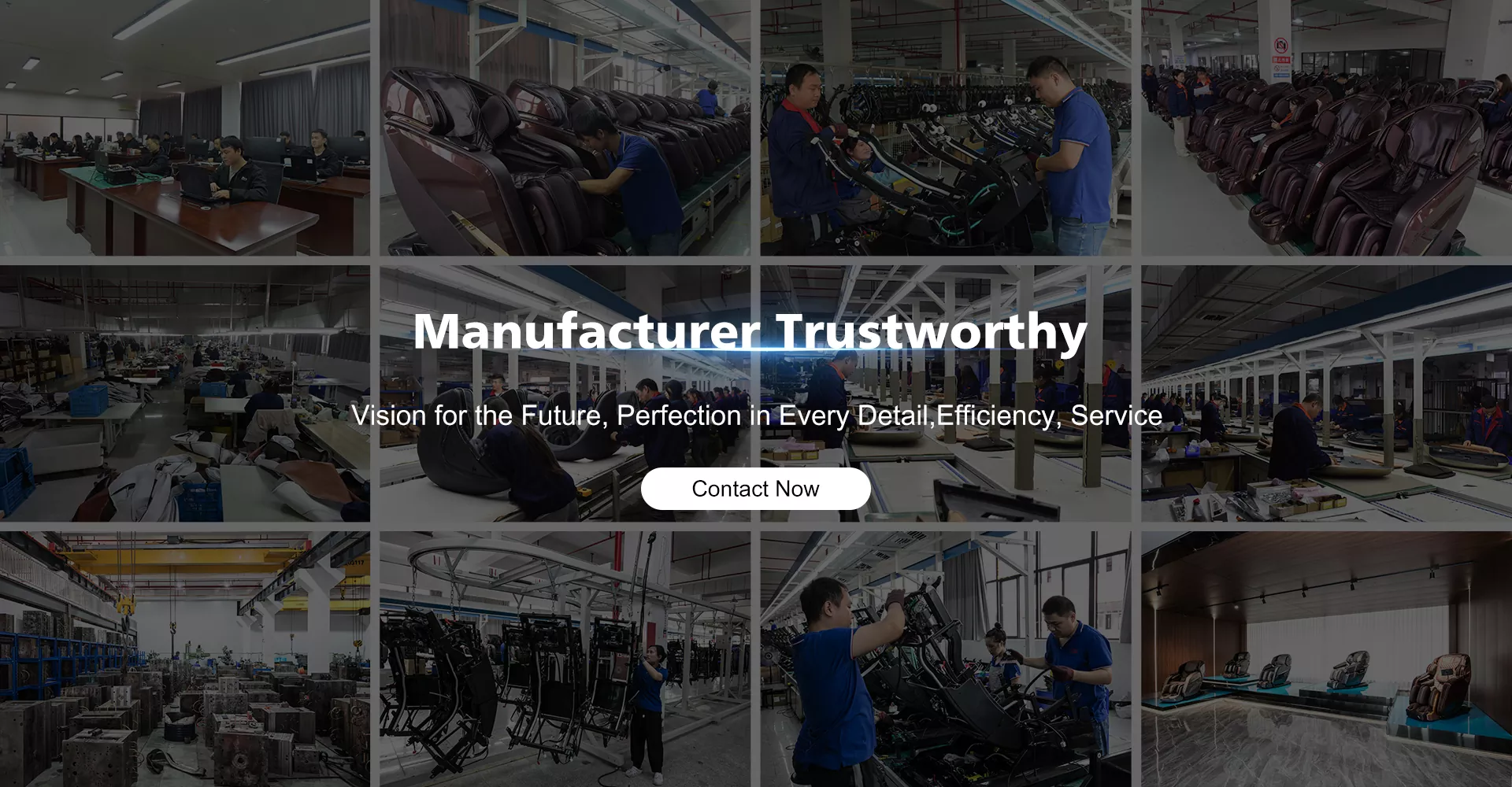 Zuverlässiger Hersteller von Dual-Mech-Massagestühlen in China