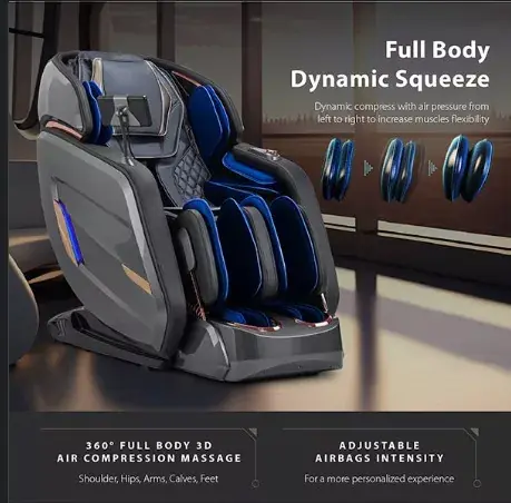 Flexible SL Track 4D Massage Chair